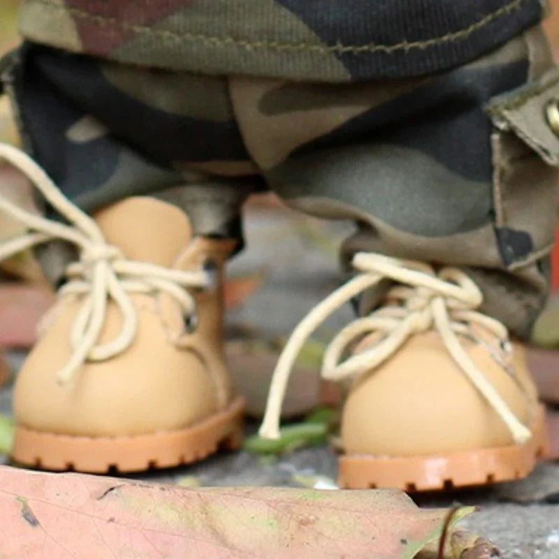 Labubu 3.0 Ropa Trendy Camouflage Suit Set for Labubu Fashion Outfit Cute Doll Clothes