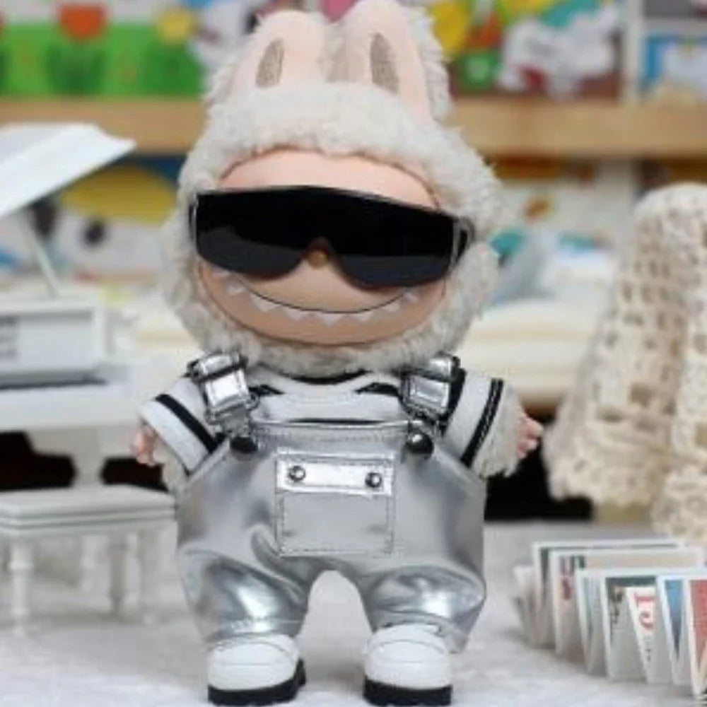 Labubu 3.0 Ropa Trendy Camouflage Suit Set for Labubu Fashion Outfit Cute Doll Clothes