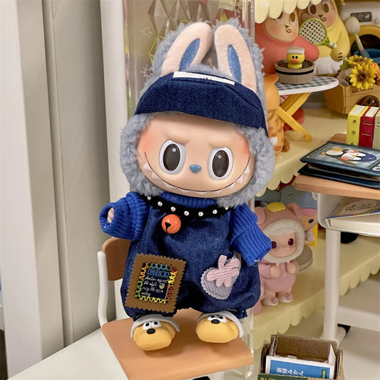 New Mini Plush Labubu Doll Clothing Set Accessories 15-17cm Labubu Doll DIY Clothing Accessories Gifts