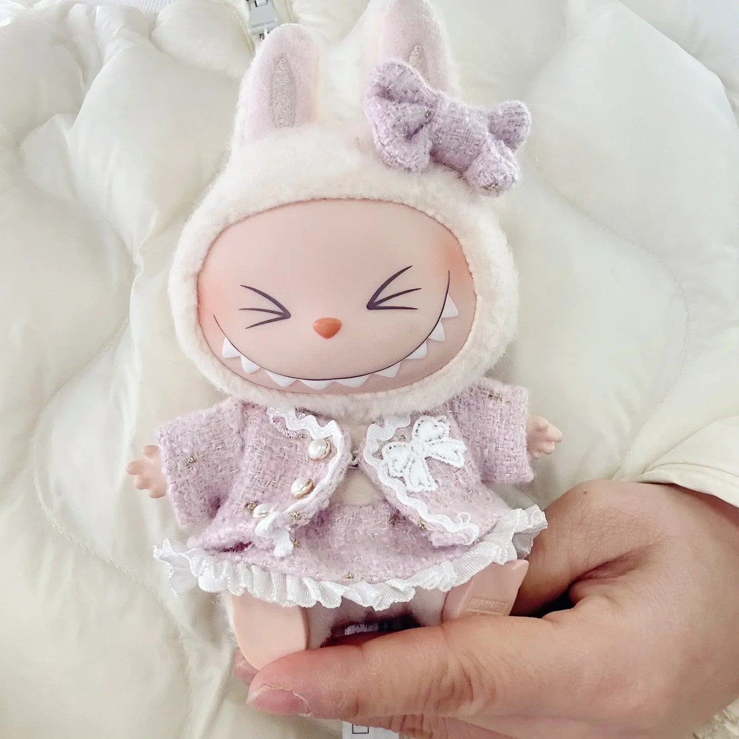 Labubu Clothes Accessories Designer Stylish Mini Doll Outfit Clothes Ropa Para Labubu Girl Gift Kid Toy