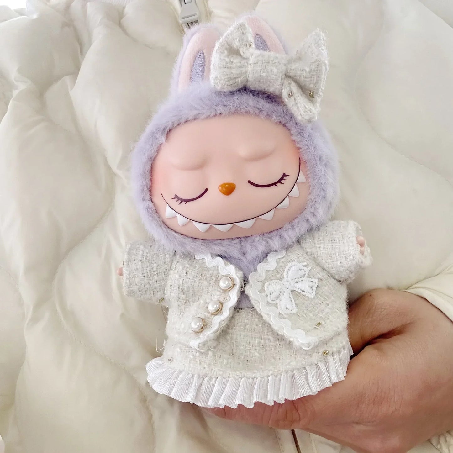 Labubu Clothes Accessories Designer Stylish Mini Doll Outfit Clothes Ropa Para Labubu Girl Gift Kid Toy