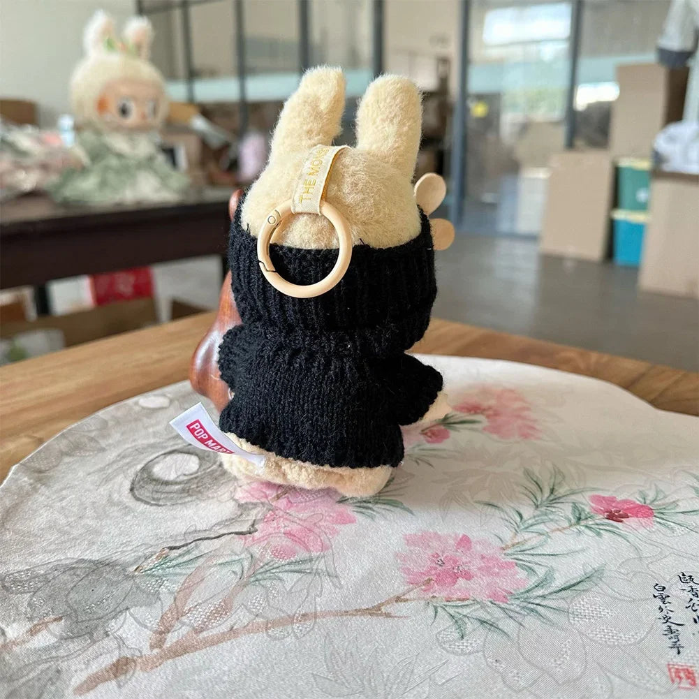 Labubu 3.0 Big into Energy Series Clothes  Labubu Bear Sweater Flanged hat Set Combining fashion & cuteness Labubu Ropa