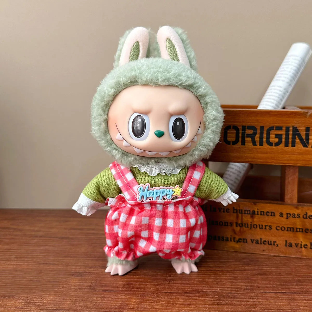 Cute Doll Clothes Outfit Accessories For Labubu Party Dress Set Little Devil Outfits Gifts