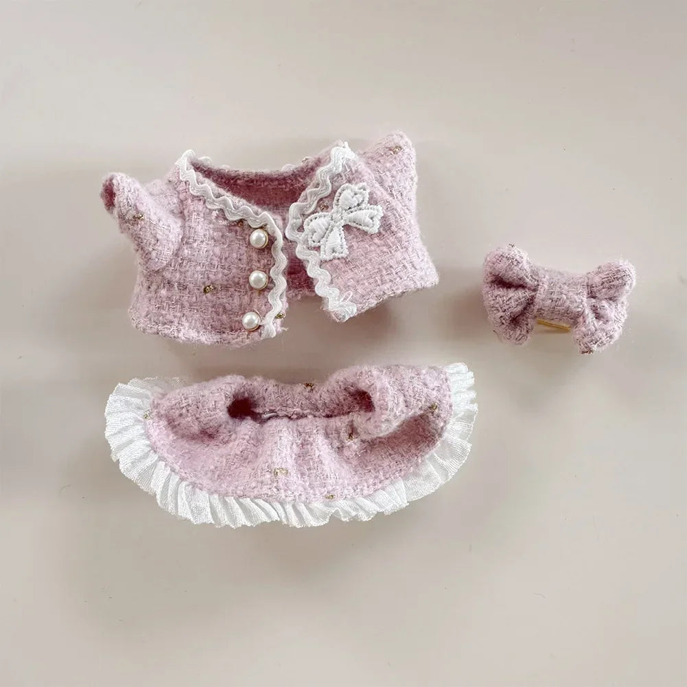 Labubu Clothes Accessories Designer Stylish Mini Doll Outfit Clothes Ropa Para Labubu Girl Gift Kid Toy