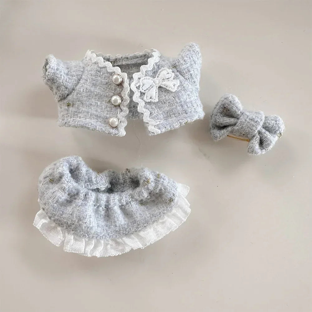 Labubu Clothes Accessories Designer Stylish Mini Doll Outfit Clothes Ropa Para Labubu Girl Gift Kid Toy