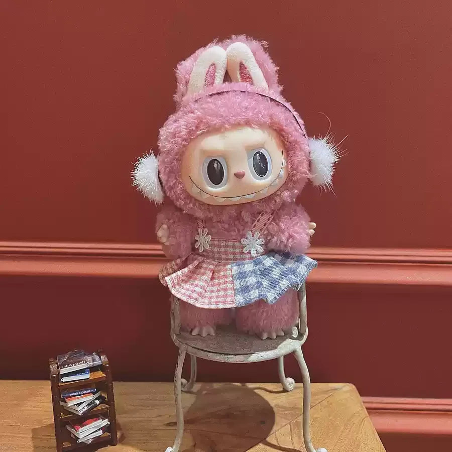 Original Labubu Clothes Labubu Vinyl Plush Doll Pendant One Or Two Generation Sitting Party Clothes Set Birthday Gift In Stock